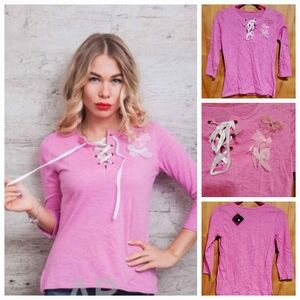 PINK DESIGNER FASHION WOMEN TOP